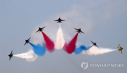 오늘 서울 하늘에서'전투기 편대' 날아다니는 이유