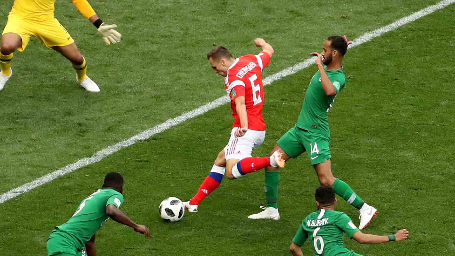 러시아에게 0-5로 대패한 사우디아라비아 선수들 징계 받는다